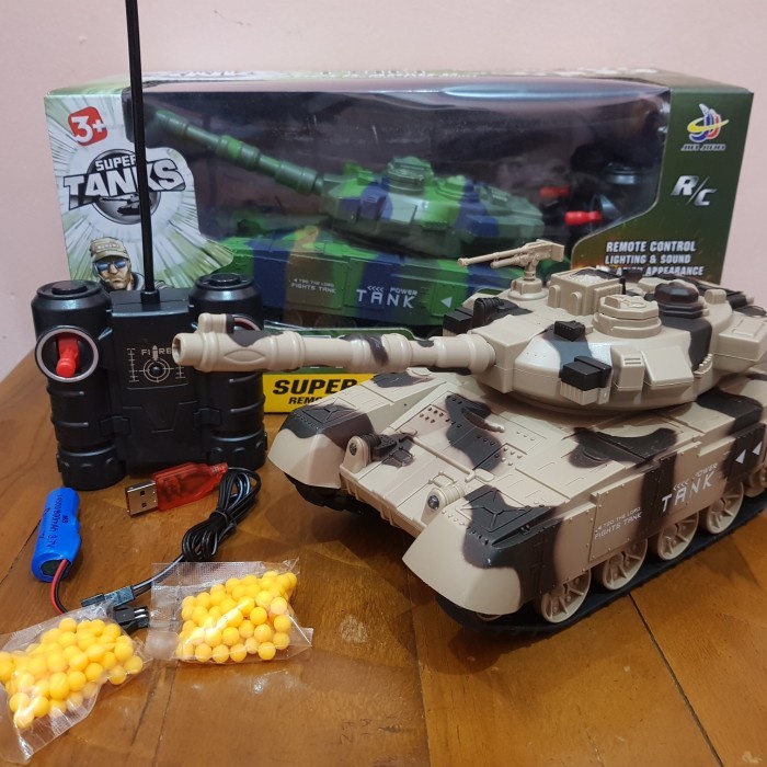 ✅New Mainan Rc Tank T90 - Mainan Mobil Rc War Tank T90 Berkualitas