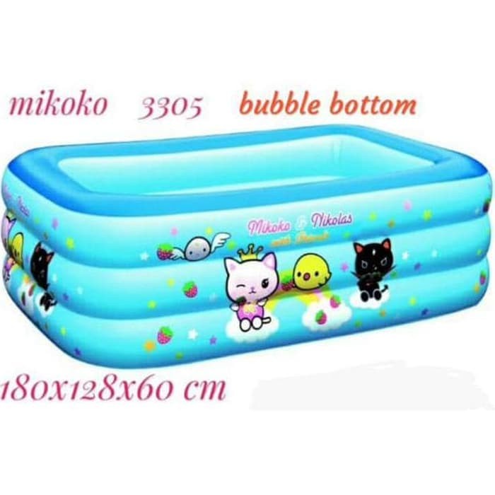 ✅New Kolam Renang Anak / Baby Spa Mikoko 3305 Gee Kingdom Uk 180X128X60Cm Berkualitas