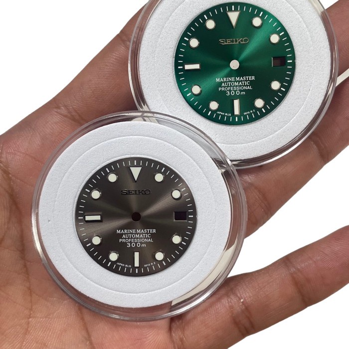 ✅Ori Seiko Dial H3 Crwon - Submarine 300M Am - Hijau Nh35A Nh36 7S26B Terbatas