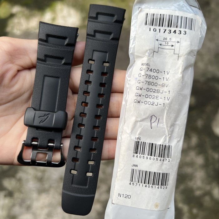 ✅Ori Tali Strap Jam Tangan Casio G-Shock Original G-7400 Band G 7400 Limited