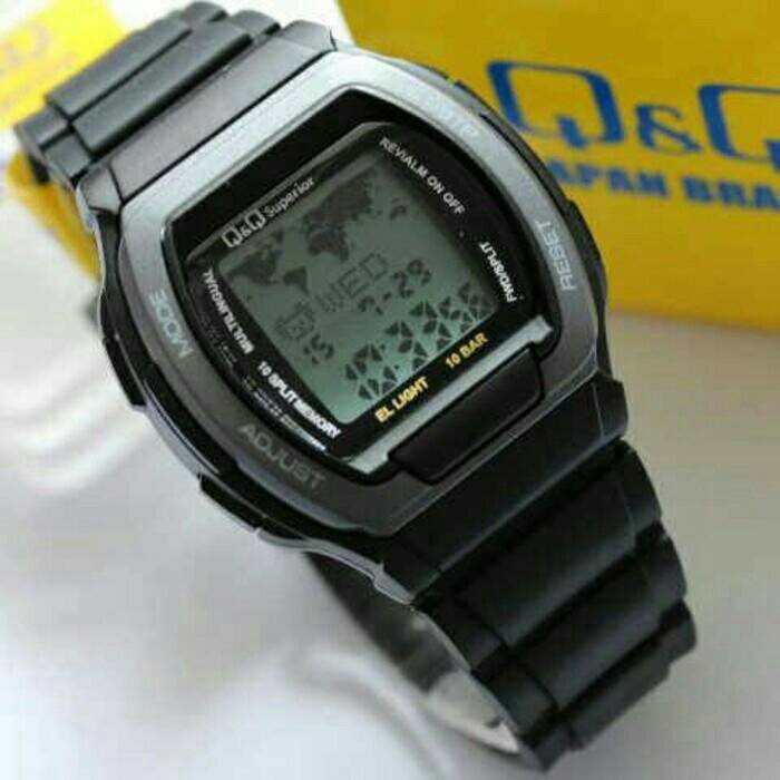 ✅Ori Jam Tangan Pria - Wanita - Data Bank Qq QQ Mmw3P101Y Mmw3 Silver Berkualitas