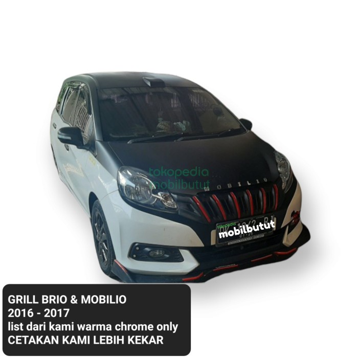 ✅Ready Honda Brio / Grill Brio 2016 2017 New Brio / Grill Mobilio 2016 2017 Diskon