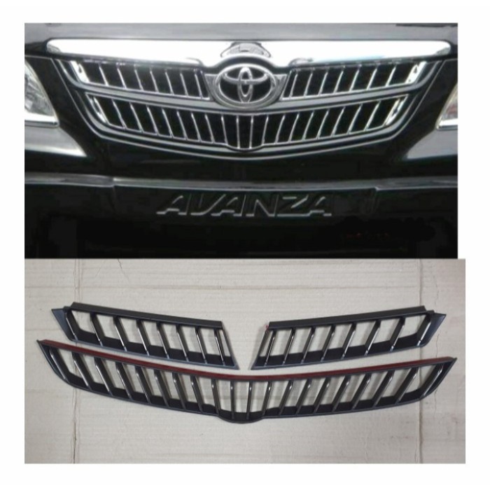 ✅Sale List Grill Depan Model Camry Hitam Avanza/Xenia Lama 2005-2011 Limited