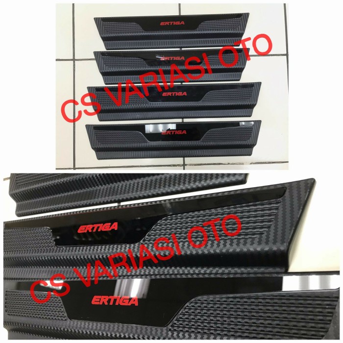 ✅Sale Sillplate Samping Side Scuff Plate Ertiga 2021 Exclusive Carbon Jsl Limited