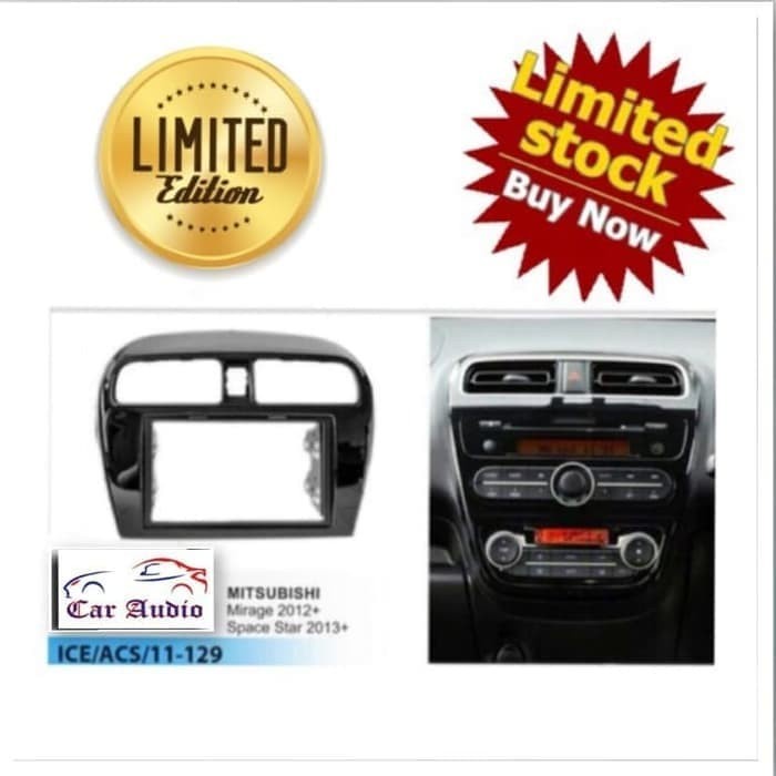 ✅Termurah Frame Head Unit Mirage 7 Inch Head Unit Mobil Mirage Diskon