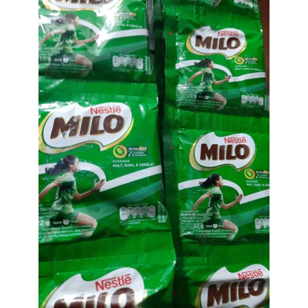 

Susu bubuk milo renceng