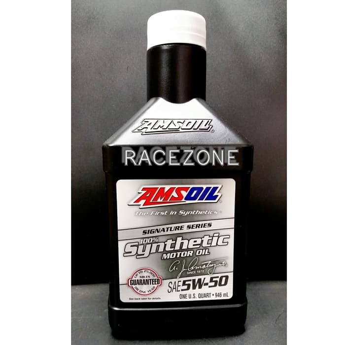 AMSOIL SIGNATURE SERIES SAE 5W-50 murmer