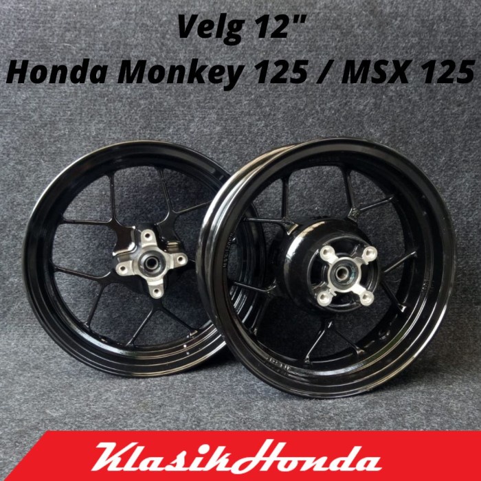 VELG 12" HONDA MONKEY 125 / MSX 125