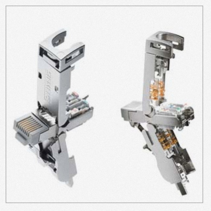 [Original] Siemens Profinet Rj45 Connectors 6Gk1901 1Bb12 2Ab0 Terbaru