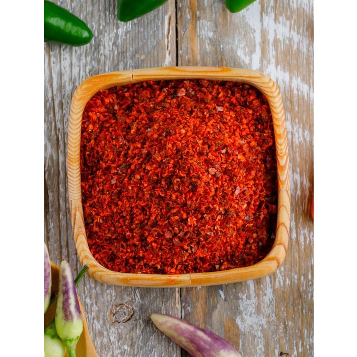 

Cabe Bubuk Halus Red Chilli Flake Korea Kimhci Dried Chili Ring 500g Best SEller