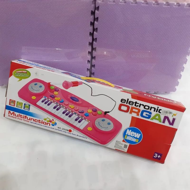 Electronic organ keyboard