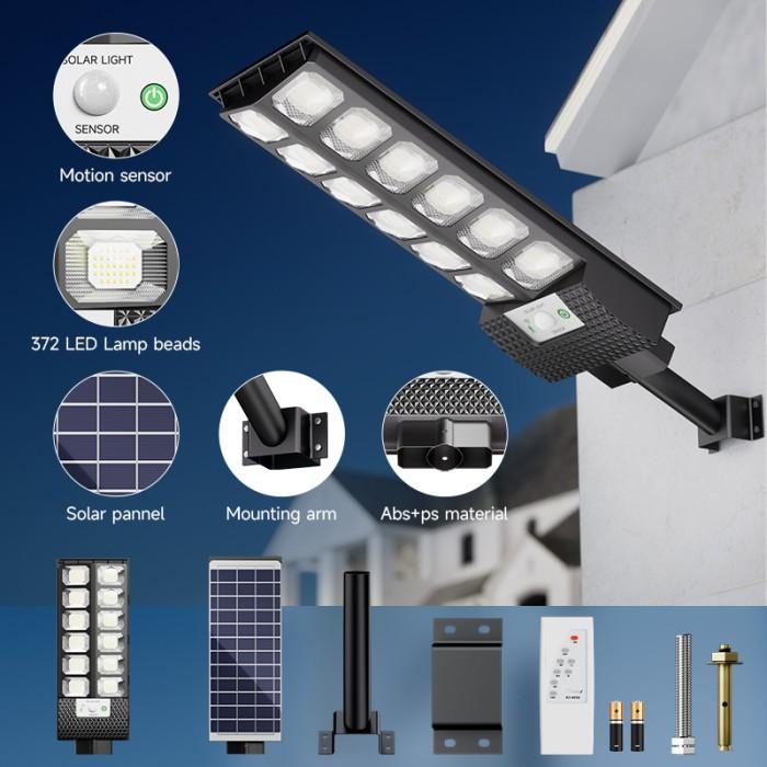 Ookas Lampu Jalan Tenaga Surya Led Outdoor Waterproof Sensor Lampu