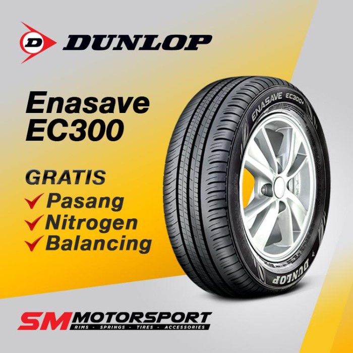 Ban Mobil Livina Xpander Veloz Dunlop Enasave EC300 185 65 15 R15