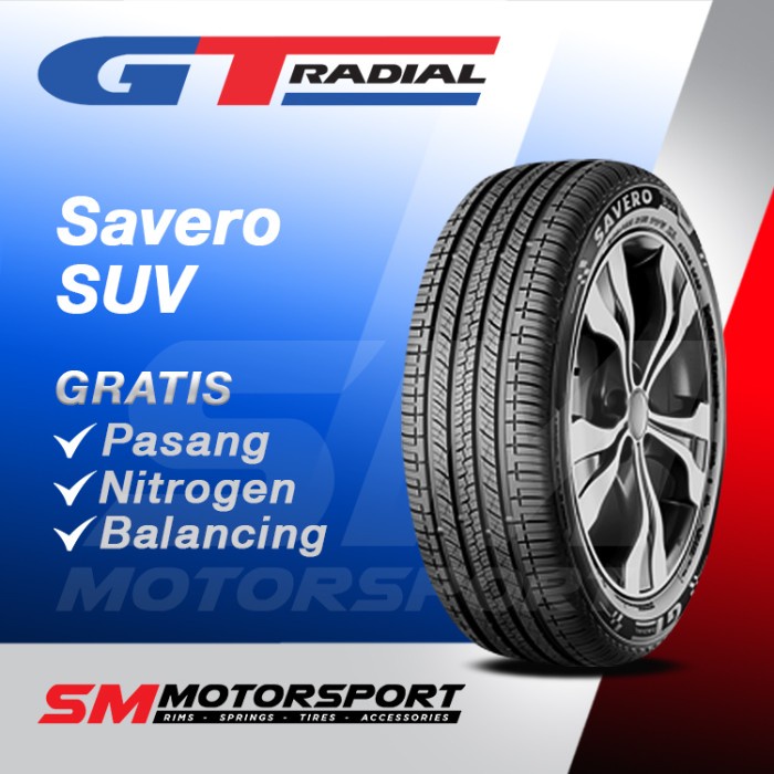 GT Radial Savero SUV 265/65 R17 Ban Mobil
