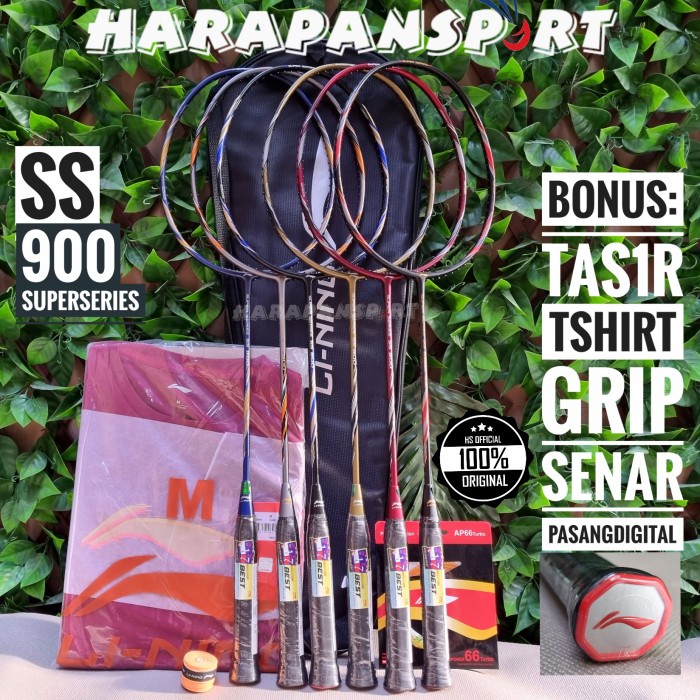 [New Ori] Raket Badminton Lining Ss 900 Superseries Ss900 Original 100 Limited