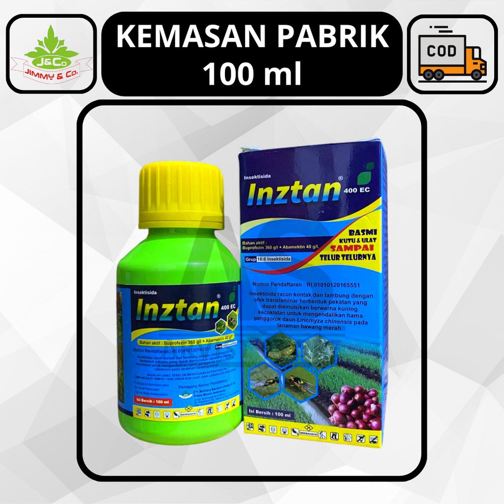 Insektisida Inztan Bahan Aktif Buprofezin Dan Ktin 400 Ec 100Ml