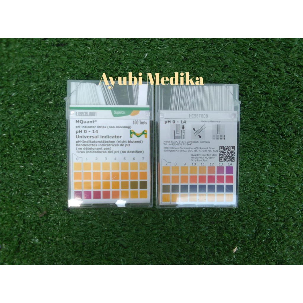 Kertas Lakmus / Universal Test R Ph Meter 0-14 100Pc / Kertas Gukur Asam Dan Basa