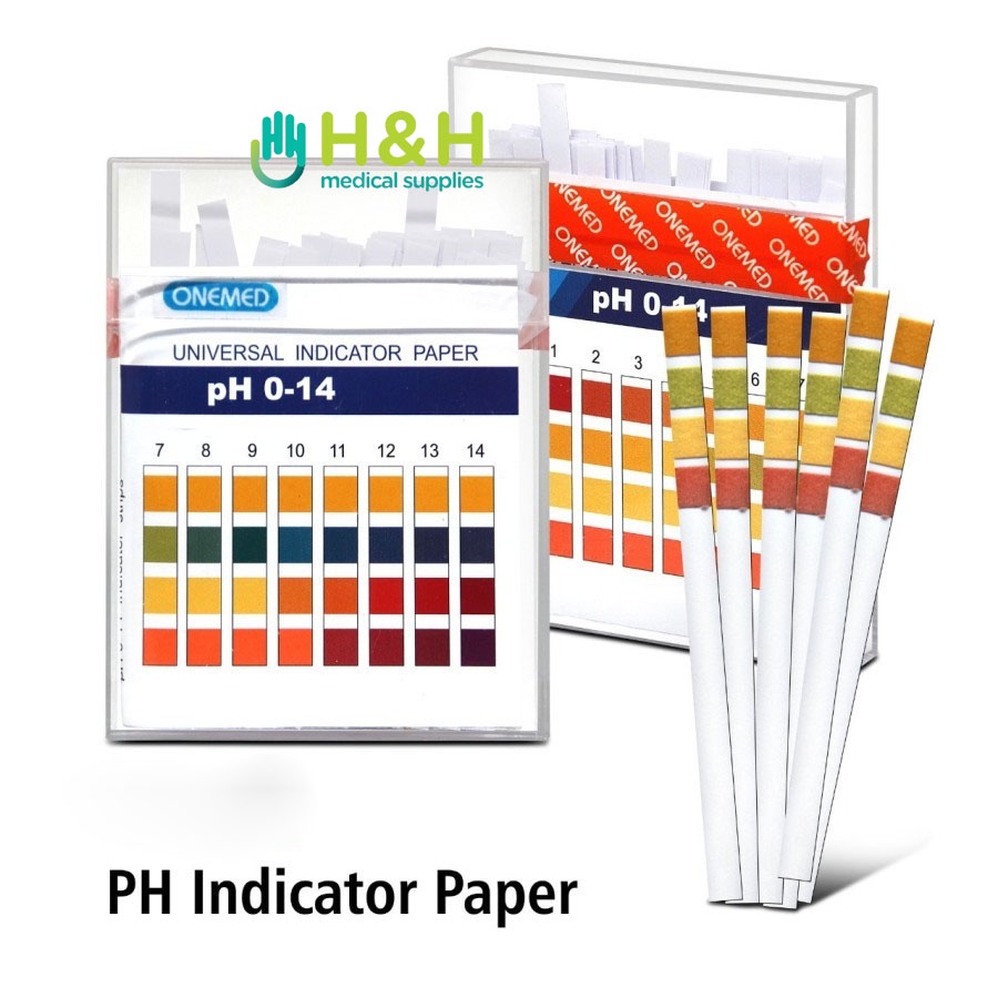 Kertas Gukur Ph Asam Basa / Ph Indicator R / Kertas Lakmus / Kertas Ph