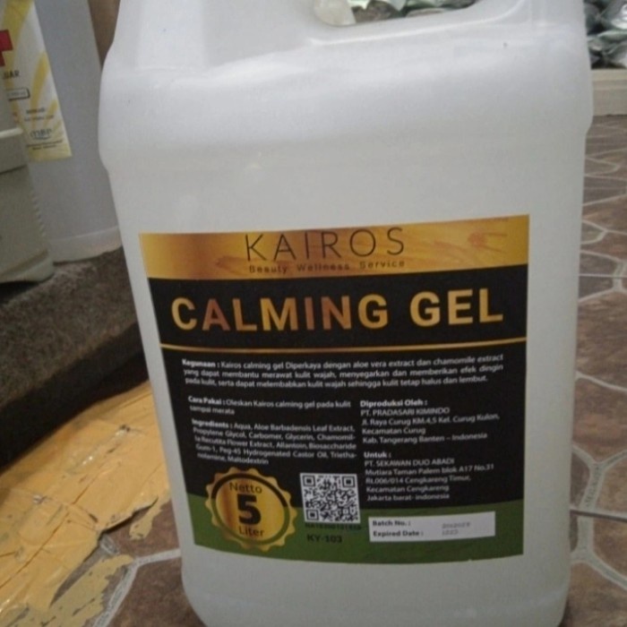 [Original] 5 Liter Kairos Gel Calming Gel Hifu Ipl Rf Limited
