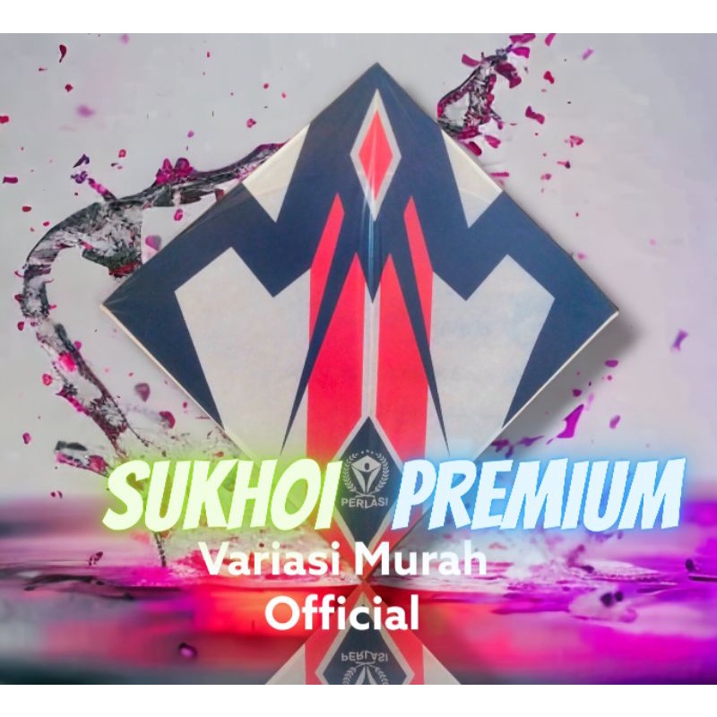 5/10pcs Layangan Sukhoi Premium Perlasi Original