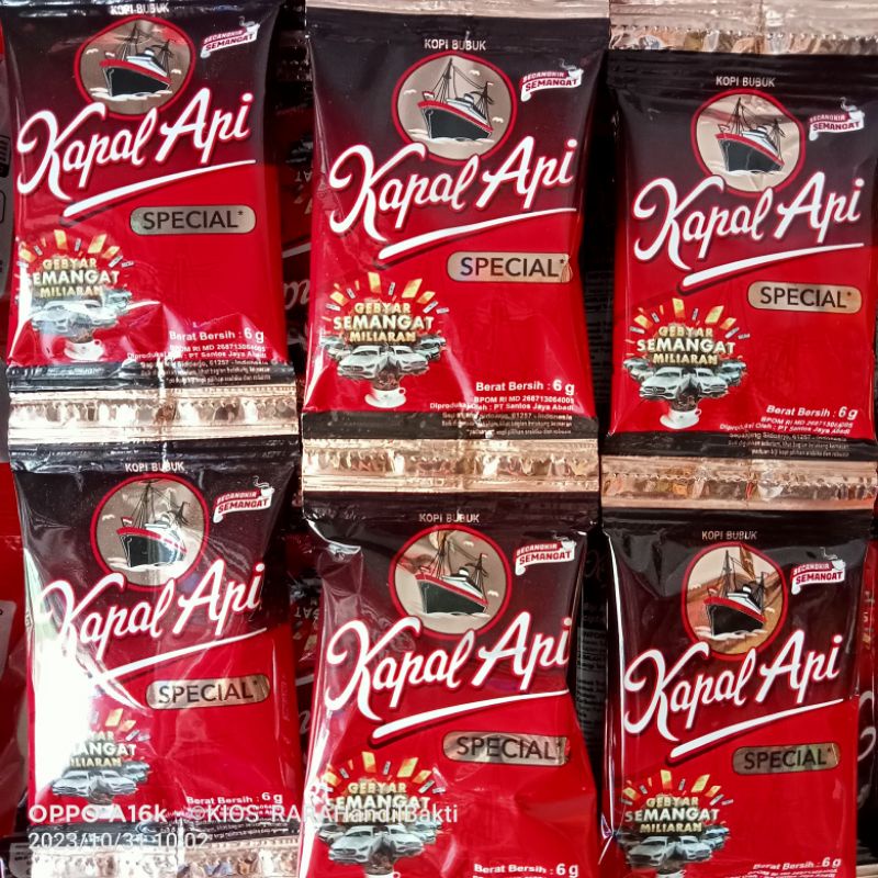 

KOPI KAPAL API renceng sachet 7gr