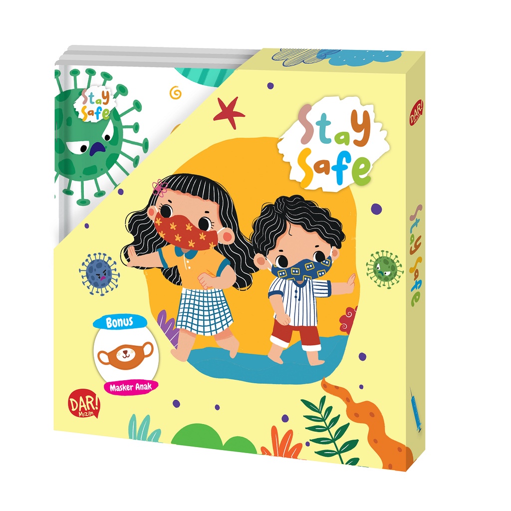 Paket Seri Stay Safe for kids - Buku Pengetahuan Dasar Anak - Buku Cerita Anak SD - KKPK