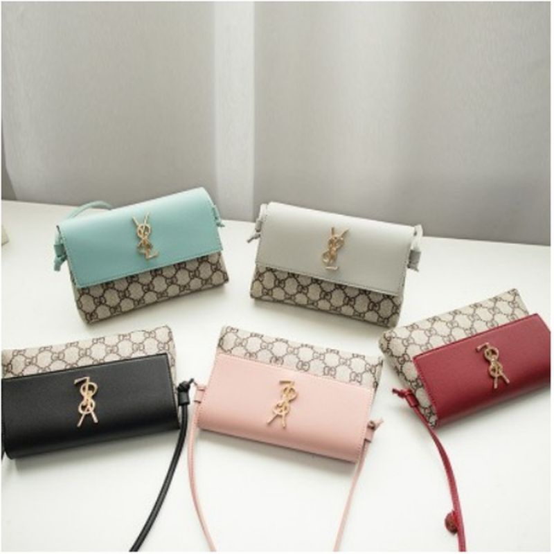 Tas selempang wanita mini branded Korea premium