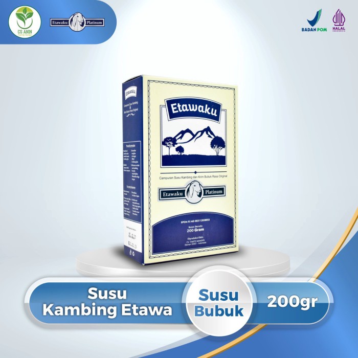 

Etawaku Platinum - Susu Kambing & Krimer Bebas Alergi Dan Rendah Gula