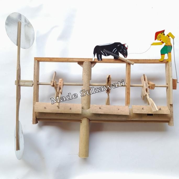 Promo Kincir Angin Bambu Besar 3Nada Wind Chimes Pindekan Bunyi Gamelan Bali