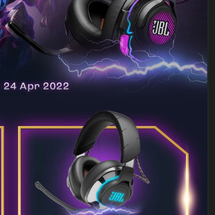 JBL QUANTUM 800 WIRELESS OVER EAR GARANSI RESMI