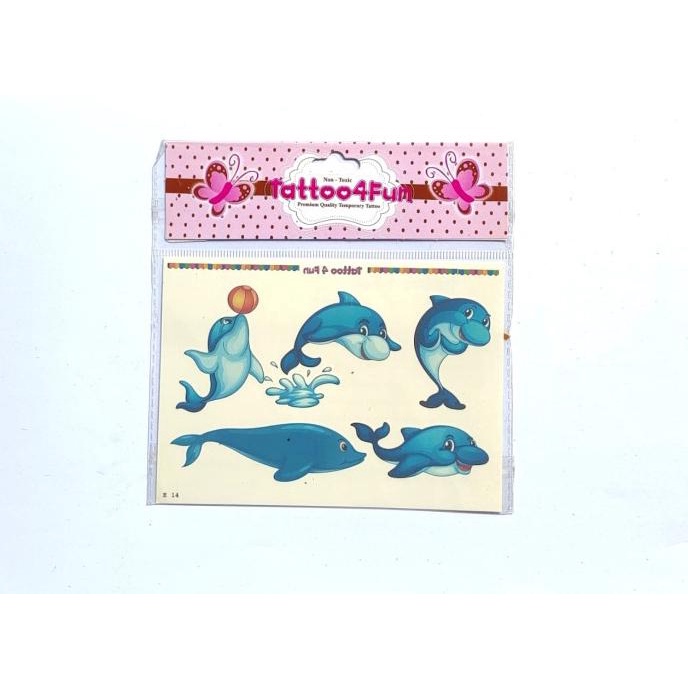 

HARIS PRODUK !!! SALE Non Toxic Temporary Tattoo Tato Badan Anak Mainan Murah Grosir - TERBARU