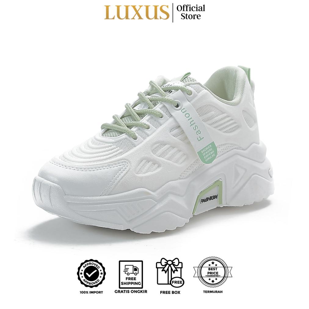 Ready Stok Luxus Momo Sepatu Sneakers Wanita  - Lx2012 laris bgt