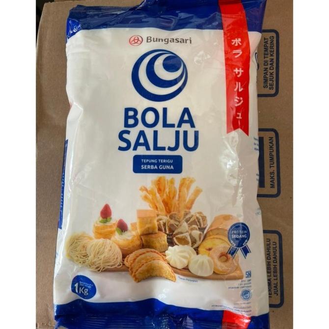 

Terigu Protein Sedang Bola Salju - Tepung Terigu Bola Salju 10x1kg Baru!!!