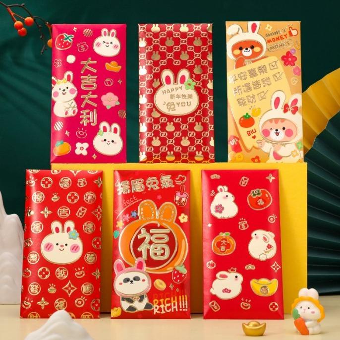 

HARIS PRODUK !!! NEW Angpao Kelinci 2023 Angpau Premium Imlek Ampau Sincia Murah - TERBARU