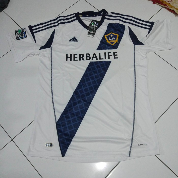 [New] Jersey Bola Retro La Galaxy Home 2012/2013 Grade Aaa Made In Thailand Terbaru