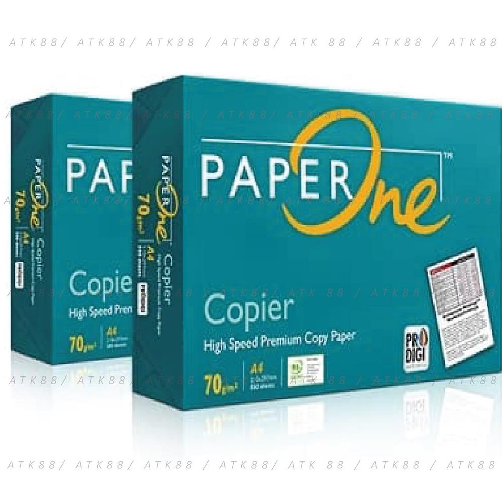

Kekinian - Kertas Paper One A4 70 gram/Kertas Fotokopi/Kertas Print !