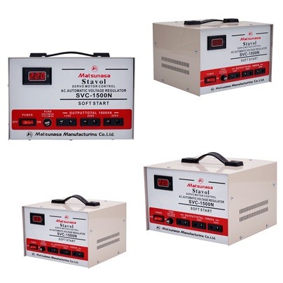 Stavolt SVC 1500W MATSUNAGA / STABILIZER 1500 MTS / STAVOL 1500 WATT