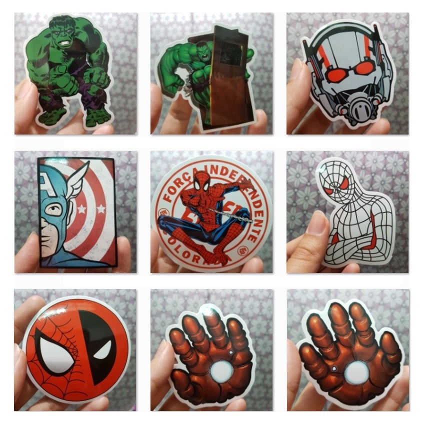 

[PROMO] 45 Sticker Super Hero (Decal Waterproof, Koper, Laptop dll)