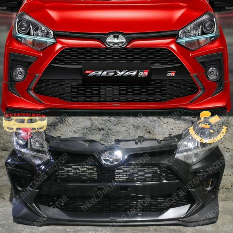 Bumper depan headlamp agya GR facelift 2020 2022 original