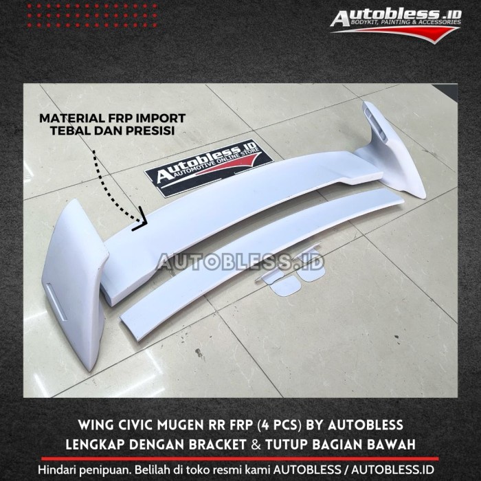 Wing Spoiler Civic Mugen RR Civic FD Mugen RR