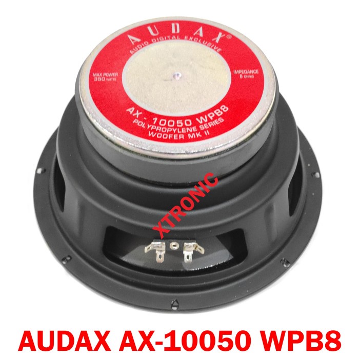 Promo Ax-10050 Wpb8 Speaker Audax 10 Inch Woofer Ax 10050 Speaker 10Inch Ori Terbaru