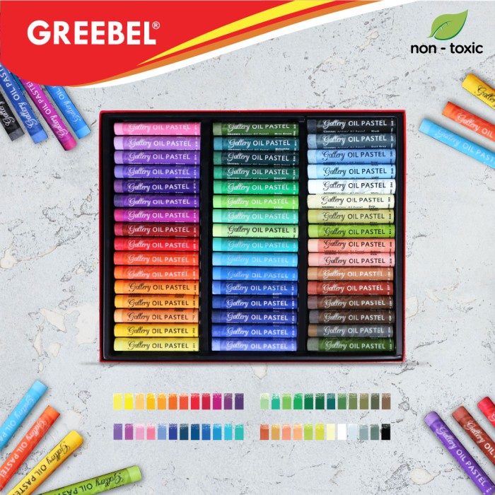 

Greebel Krayon Artist Crayon Artist Oil Pastel 36 & 48 Colours