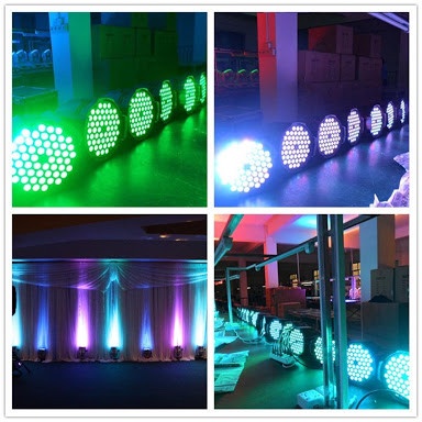 Lampu Par Led 54 X 3 Watt ( Full Color  ) / Lampu Panggung