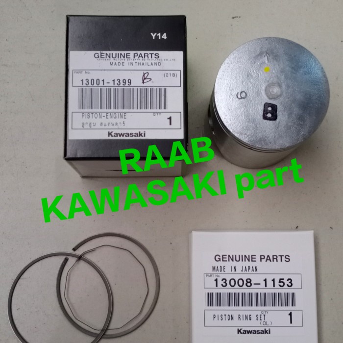 ✨Termurah Piston Kit Ninja 150 R Rr Ss Original Kawasaki Limited