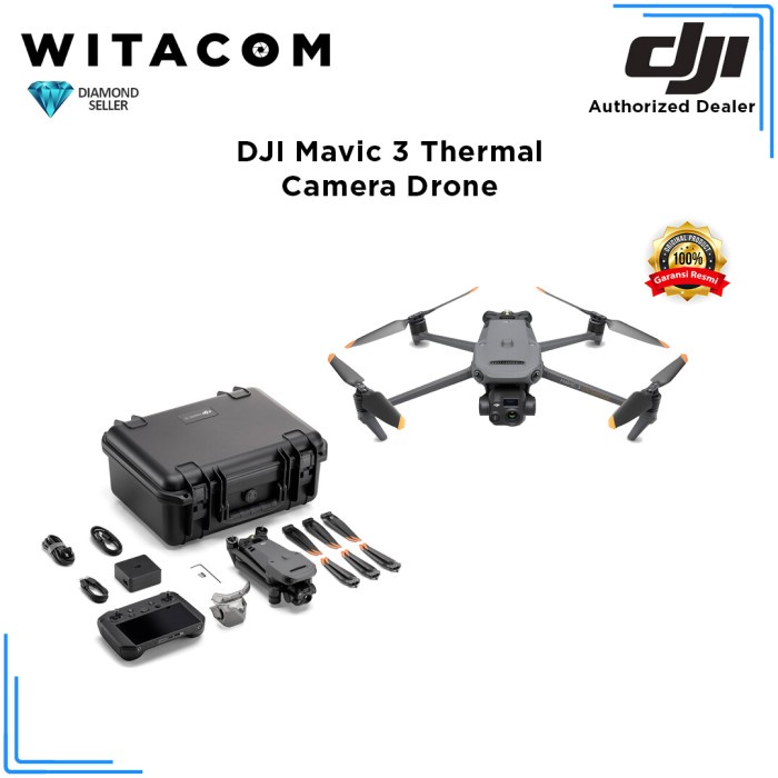 DJI Mavic 3 Thermal DJI Mavic 3T Drone Kamera Garansi Resmi