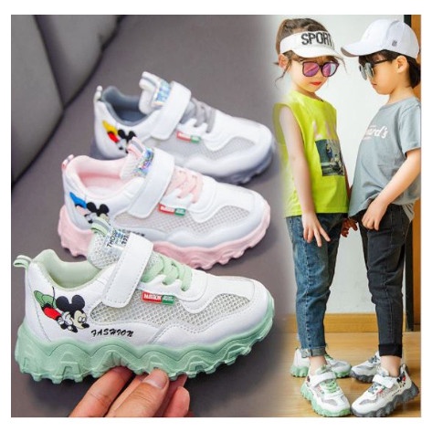Sepatu Sneakers Anak Perempuan Ey Umur 3-9 Tahun