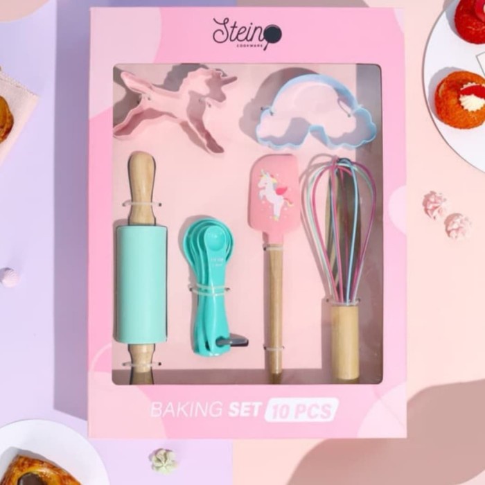 

✅Termurah Stein Baking Set 10 Pcs Bisa Gojek
