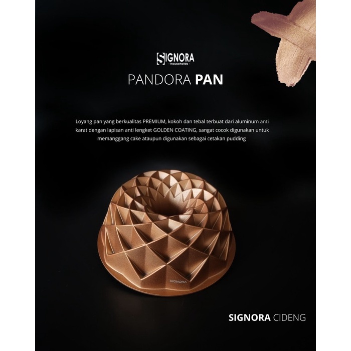 

✅Termurah Loyang Pandora Signora - Rosegold Bisa Gojek