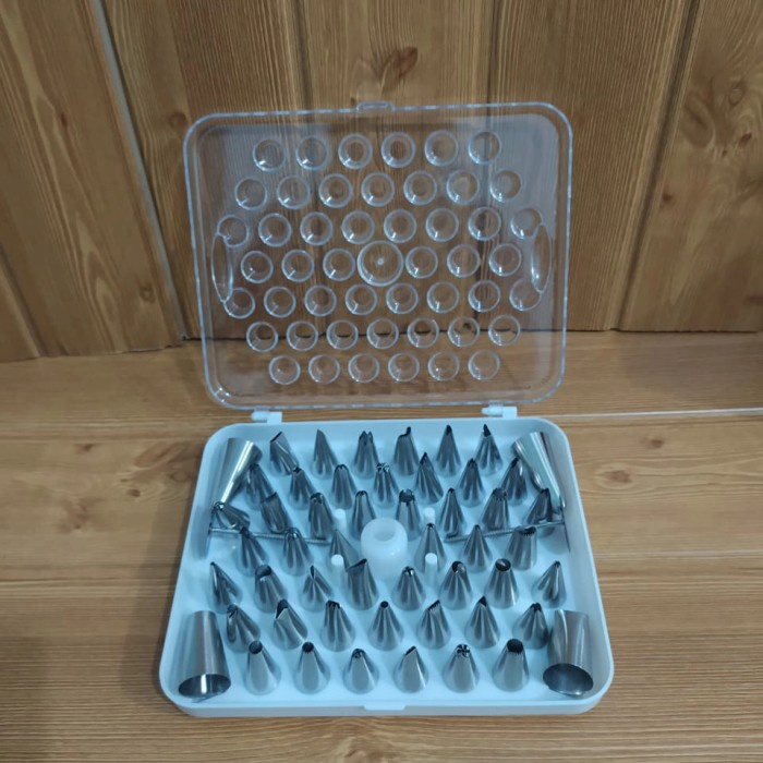 

✅Termurah Decorating Tips Master 52 Pieces / Spuit Kue Diskon