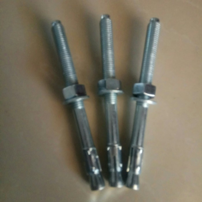 ✅New Trubolt / Dynabolt M16 X 150 Lokal Panjang 150 Mm 1 Box Isi 20 Pcs Terbaru